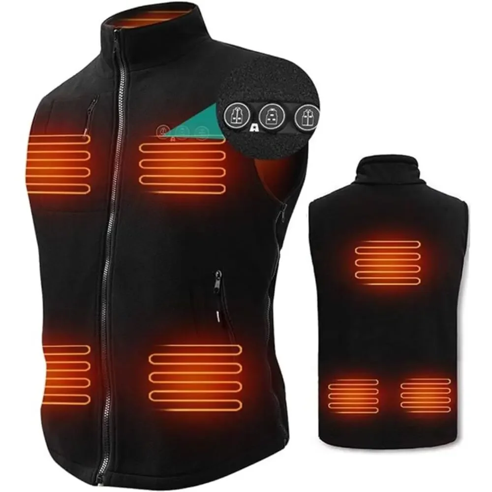 NWT! ARRIS Unisex Adult‎ Heated Vest, 7.4V Electric Size Adjustable Heating Vest